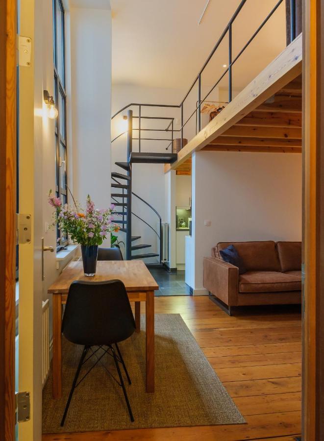 Duplex In Historical Centre With Private Courtyard Appartement Antwerpen Buitenkant foto